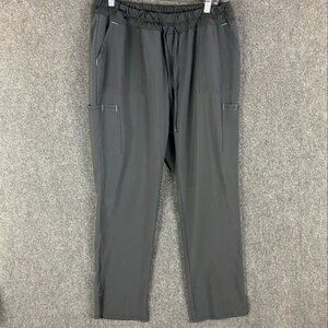 Scrubstar Scrubs Bottoms Adults‎ XL Workwear Medical Unisex Gray Polyester Blend